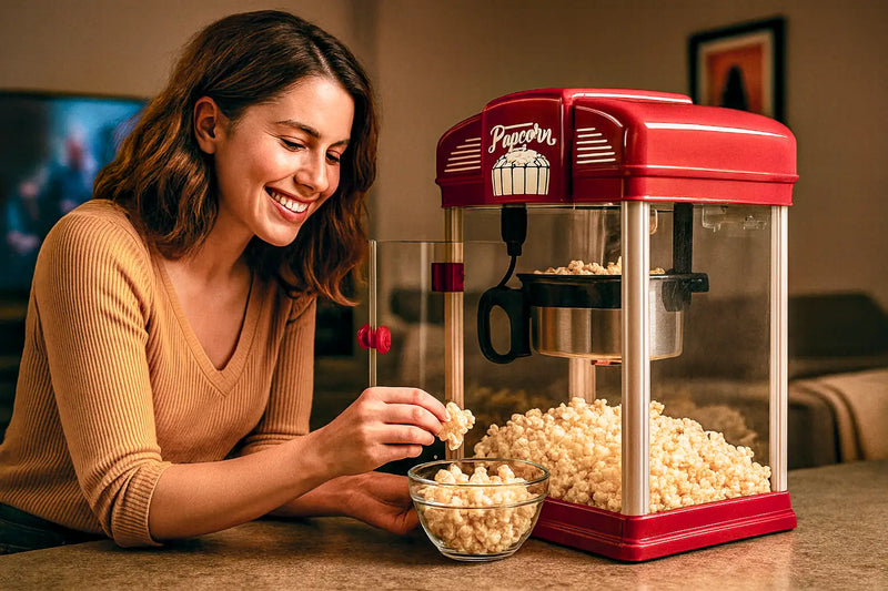 Home theater popcorn machines.