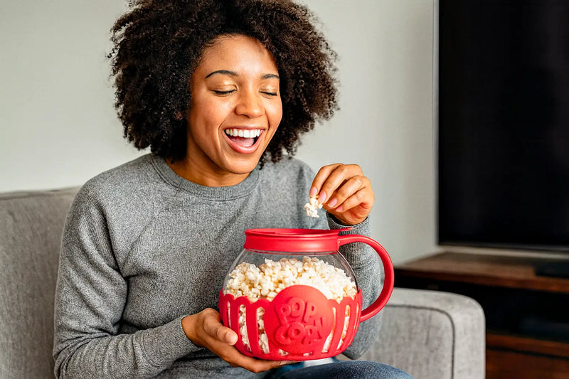 Microwave popcorn poppers.