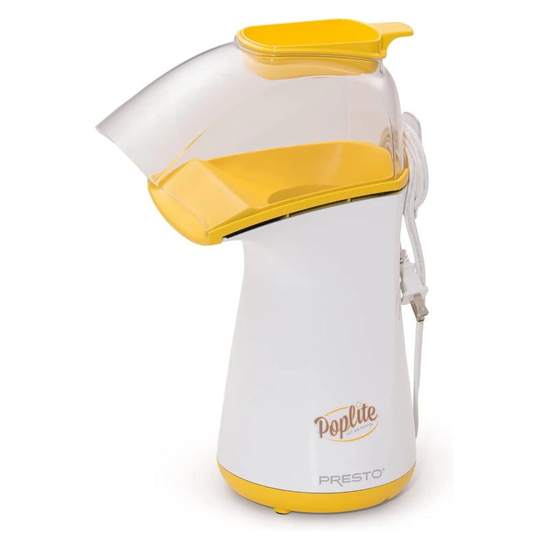Air pop popcorn popper with poplite presto branding.